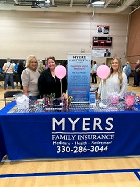 The Myers Family Insurance sponsor table