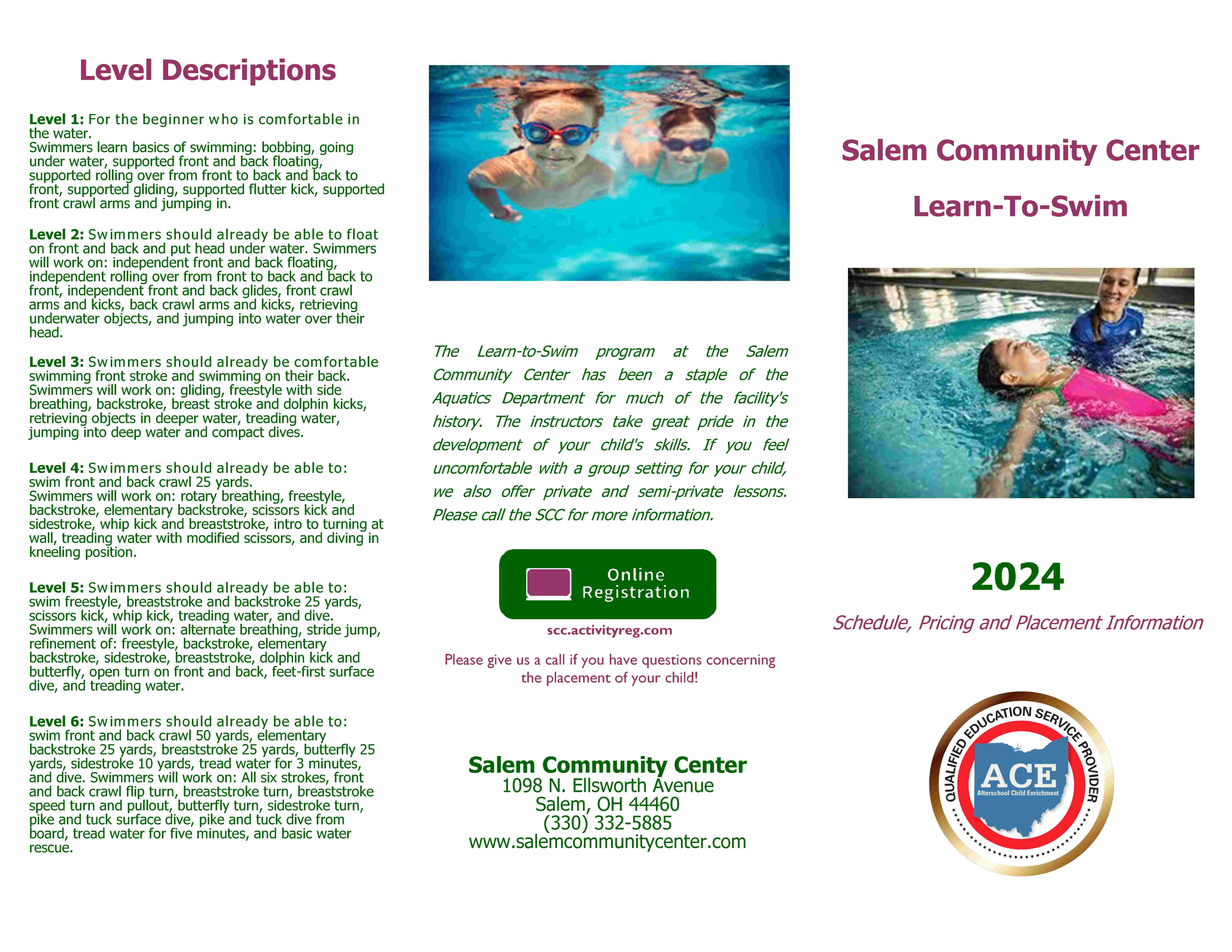 Swim Lesson Brochure 2024 001