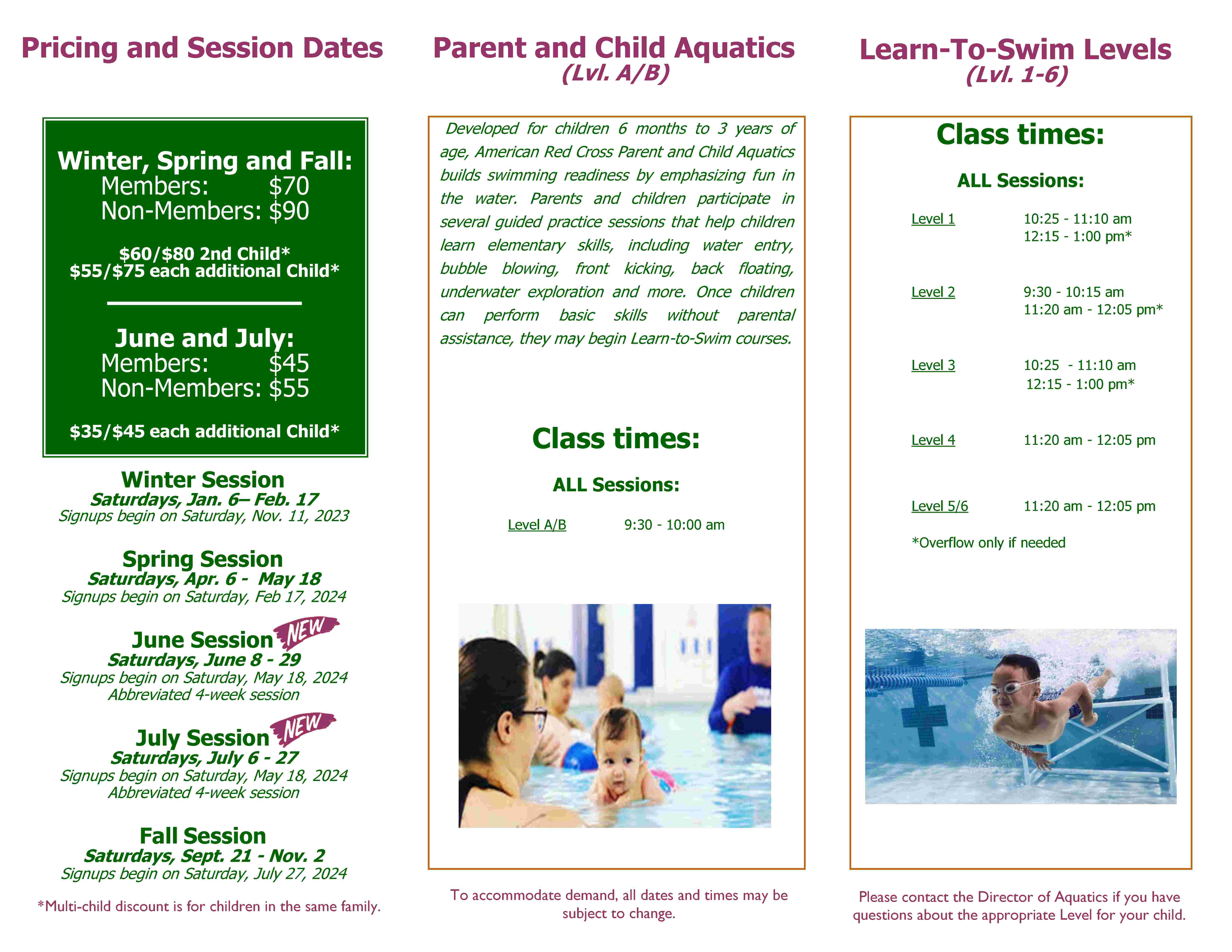 Swim Lesson Brochure 2024 002