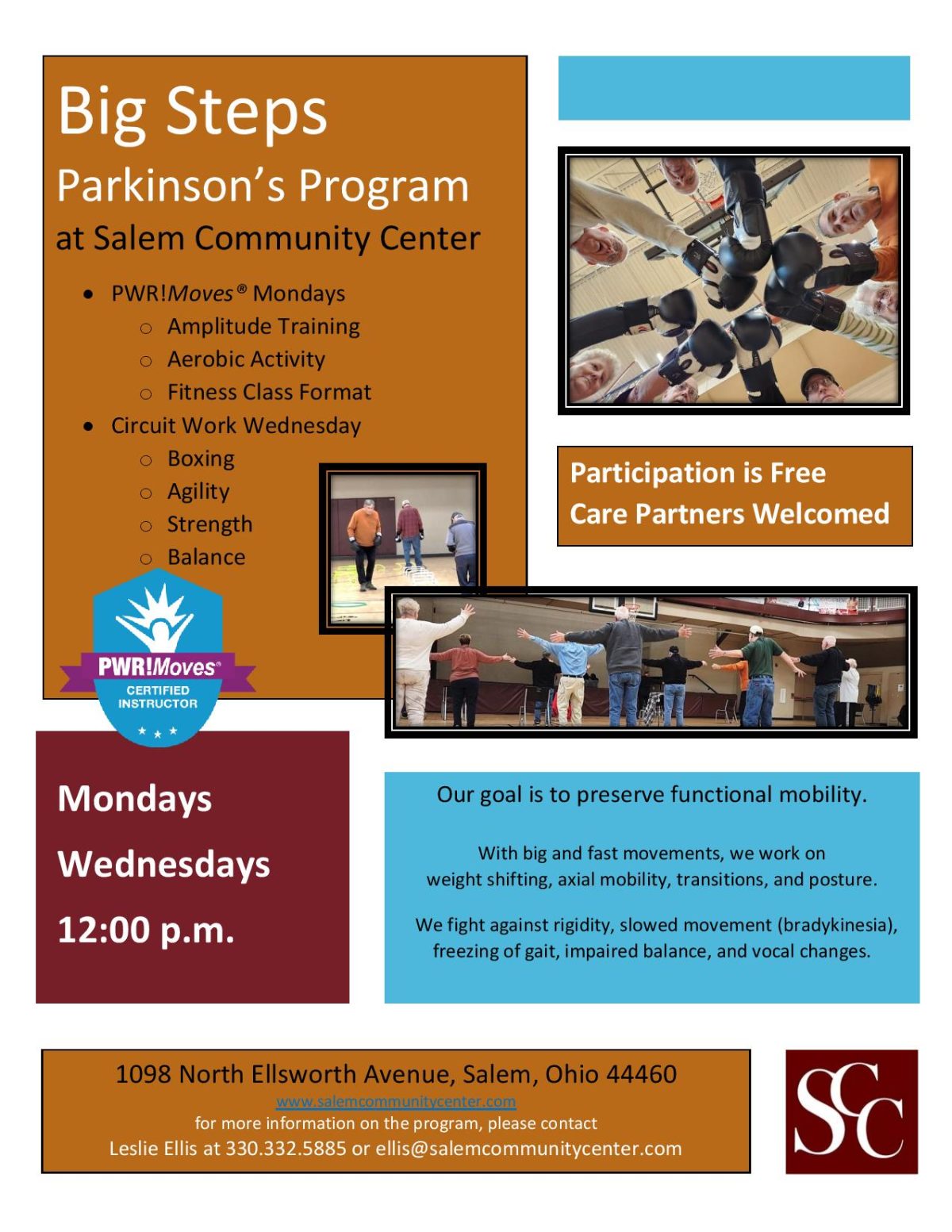Big Steps Parkinson's Program