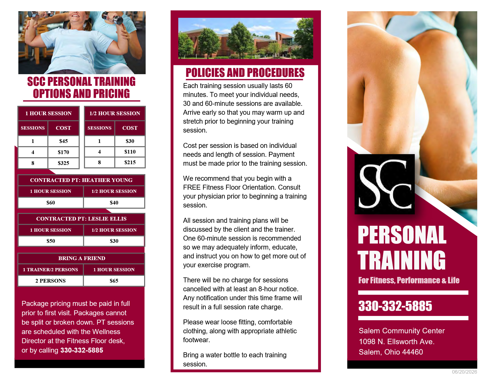 SCC Personal Training