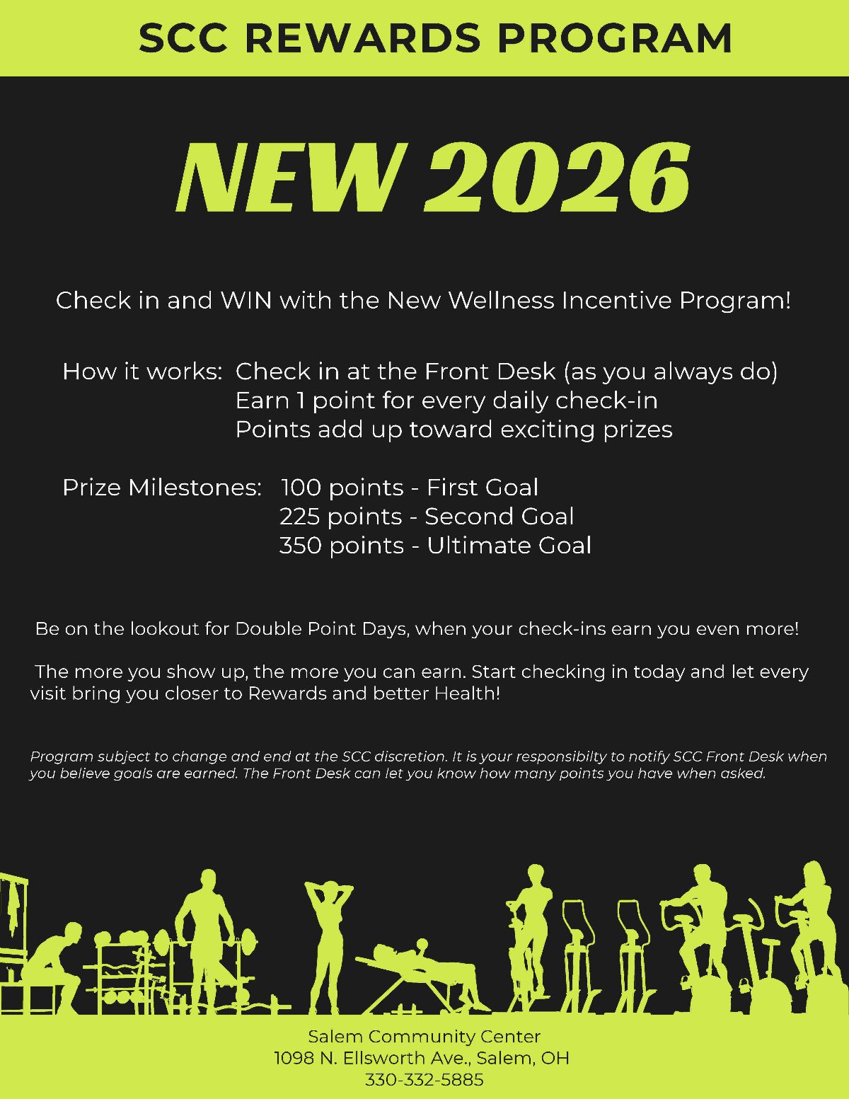 SCC Rewards Program