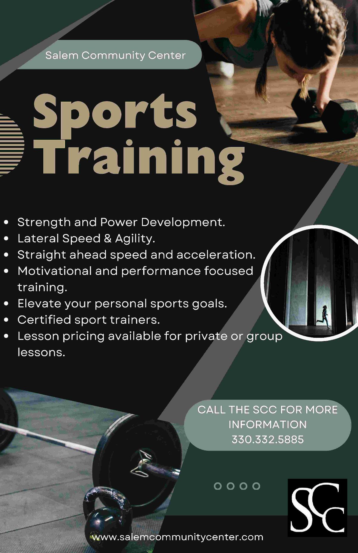 Preview of the Sports Training flyer